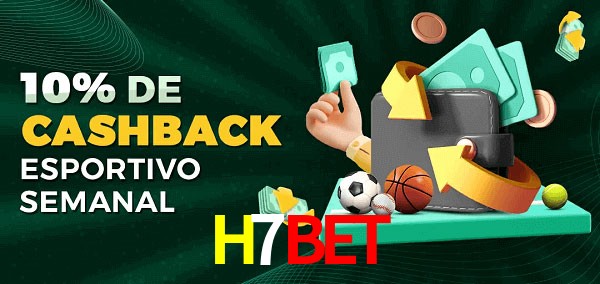 10% de bônus de cashback na H7Bet